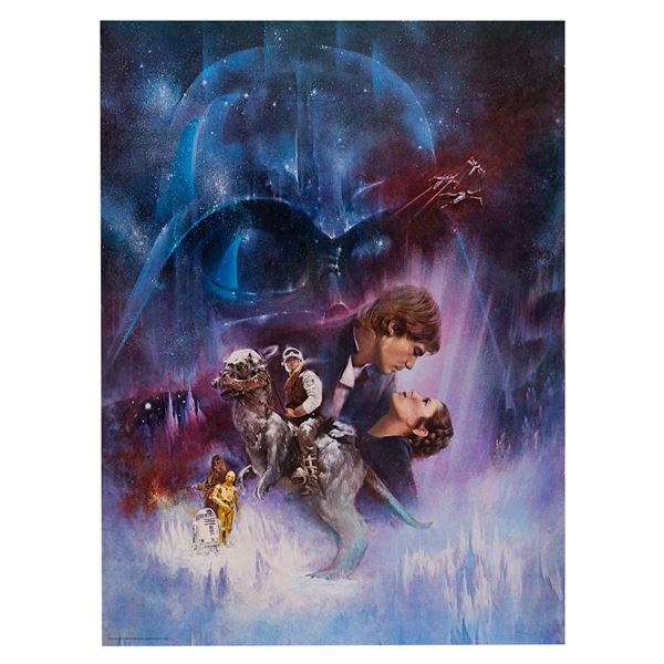 A "The Empire Strikes Back" Style-A Promo Poster.