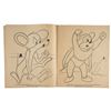 Image 2 : A Mighty Mouse Coloring Book by Abbott Publishing.