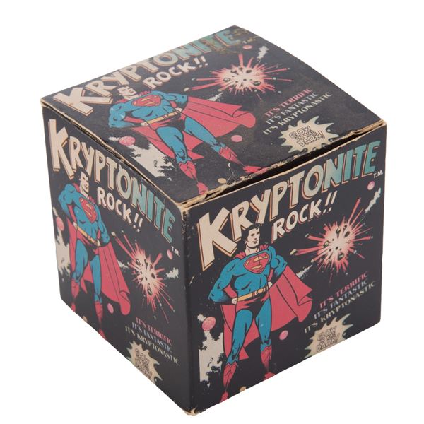 A Superman Glowing Kryptonite Rock by Pro Arts.