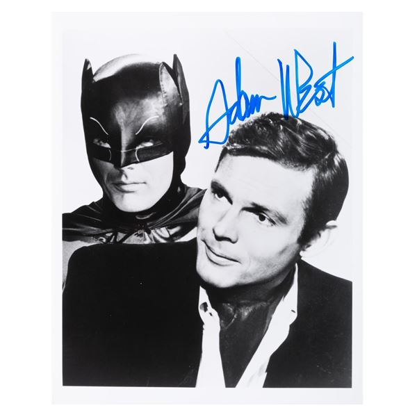 A "Batman" 1966 Photo Signed by Adam West.