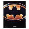 Image 1 : A 1989 "Batman" Window Card.