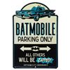 Image 1 : A Batmobile Parking Only Sign.