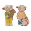 Image 1 : A Pair of Bonzo the Dog Bisque Figurines.