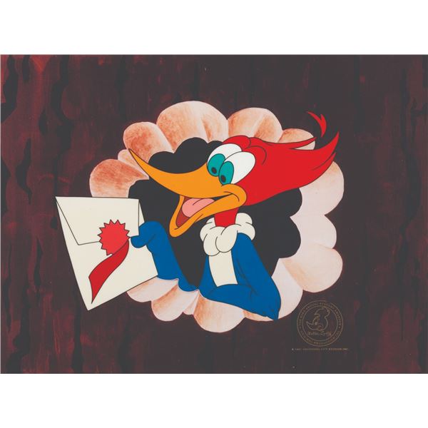 A 1991 Academy Awards Woody Woodpecker Production Cel.