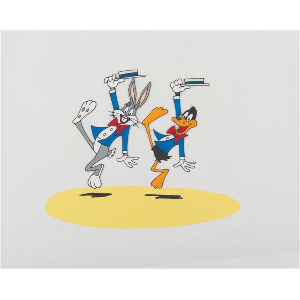 A Bugs Bunny and Daffy Duck Sericel.