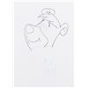 Image 3 : A Yogi Bear Production Cel and Boo Boo Drawing.