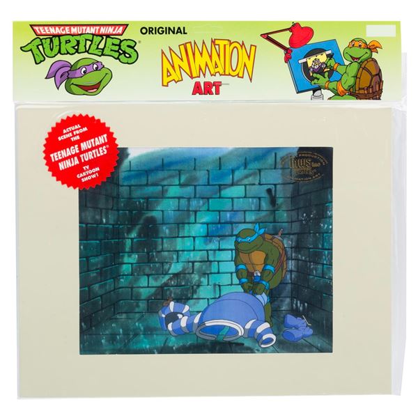 A "Teenage Mutant Ninja Turtles" Original Production Cel.