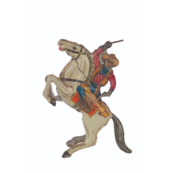 The Lone Ranger Wind-Up Tin Toy with Box.