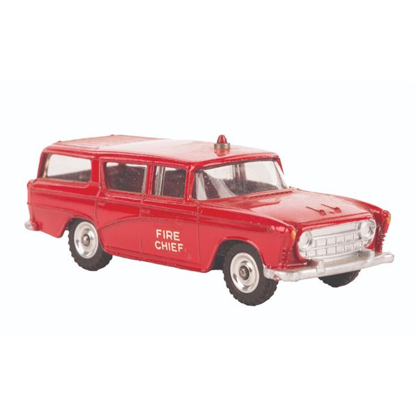 A Rare Dinky Canadian Fire Chief's Car and Box.