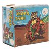 Image 2 : Tiger on Bike Marx Wind-Up Tin Toy.