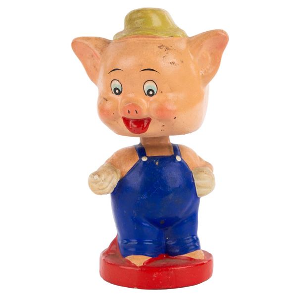 A "Three Little Pigs" Bobblehead.