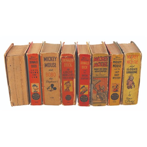 A Collection of Mickey & Donald Big and Better Little Books.