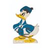 Image 1 : An Early Wooden Donald Duck Doorstop.