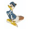 Image 2 : An Early Wooden Donald Duck Doorstop.