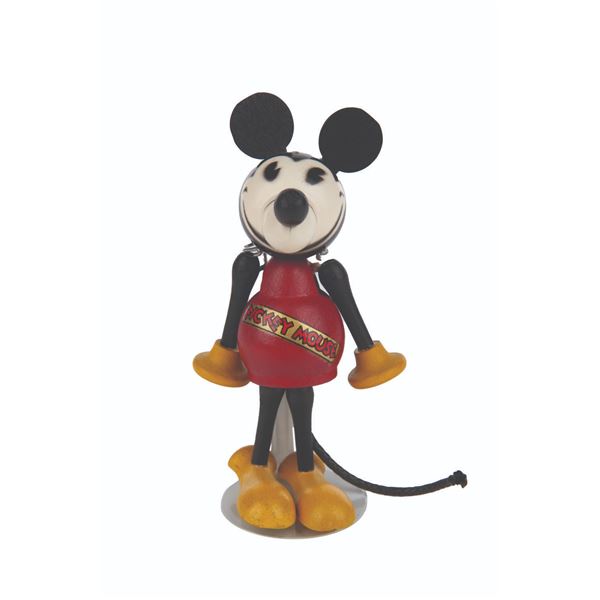 A Mickey Mouse Wooden Doll.