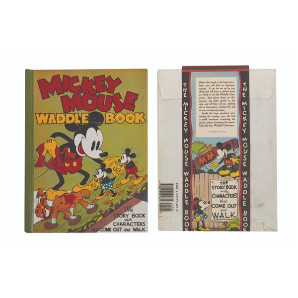 A Mickey Mouse Waddle Book Reprint Edition.