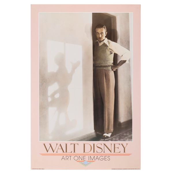 A Walt and Mickey's Shadow Poster.