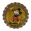 Image 2 : A Mickey Mouse Cork Soda Bottle Cap.