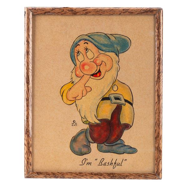 A "Snow White and the Seven Dwarfs" Bashful Small Print.