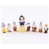 Image 1 : A "Snow White and the Seven Dwarfs" Ceramic Figure Set.