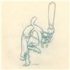 Image 1 : A "How To Play Baseball" Goofy Production Drawing.