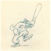 Image 1 : A "How To Play Baseball" Goofy Production Drawing.