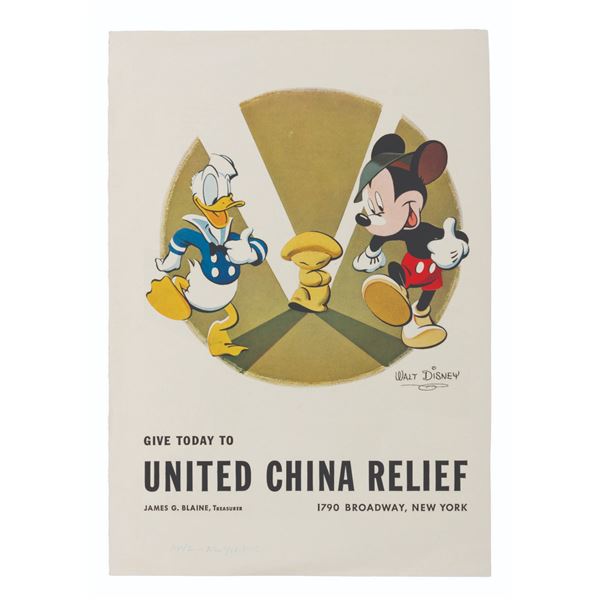 A 1942 New Yorker United China Relief Ad.