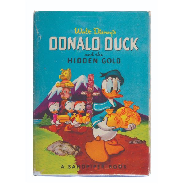 A Donald Duck and the Hidden Gold Children's Book.