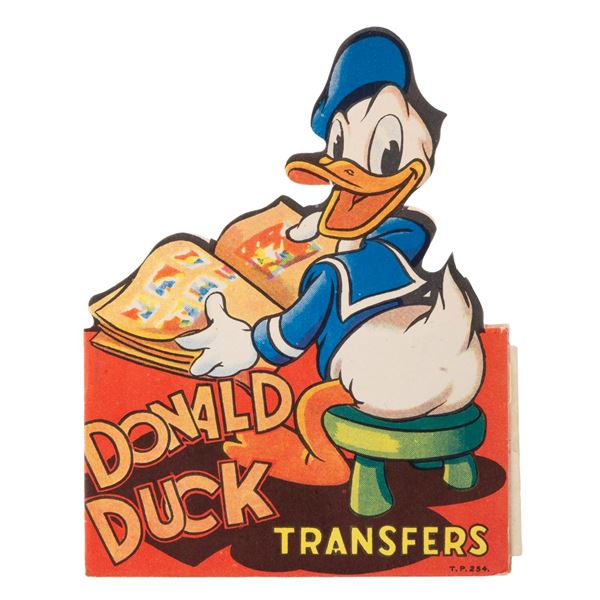 A Donald Duck Transfers Book from Britain.