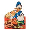 Image 1 : A Donald Duck Transfers Book from Britain.
