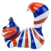 Image 2 : An Orange and Blue Cheshire Cat Vinyl Figure.