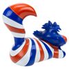 Image 3 : An Orange and Blue Cheshire Cat Vinyl Figure.