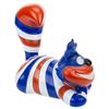 Image 4 : An Orange and Blue Cheshire Cat Vinyl Figure.