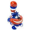 Image 5 : An Orange and Blue Cheshire Cat Vinyl Figure.
