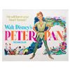 Image 1 : A "Peter Pan" 1976 Re-Release Half-Sheet Poster.