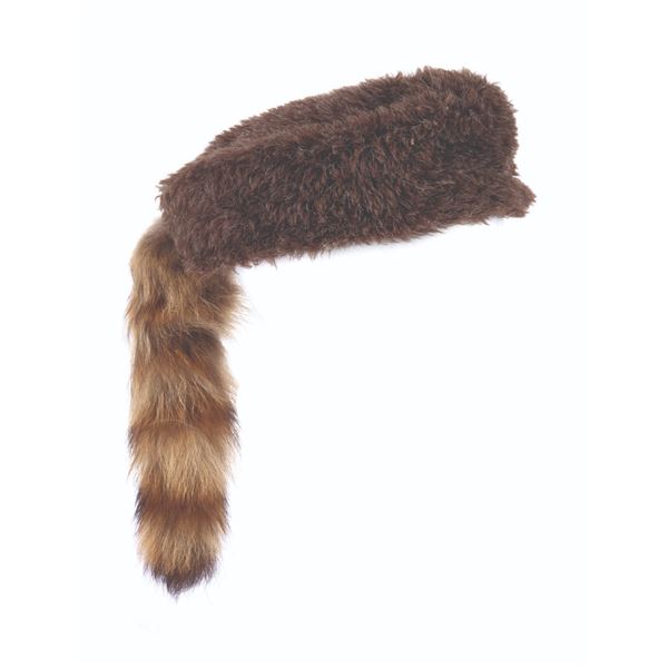 A Davy Crockett Souvenir Cap.