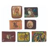 Image 1 : A Collection of 7 Davy Crockett Wallets.