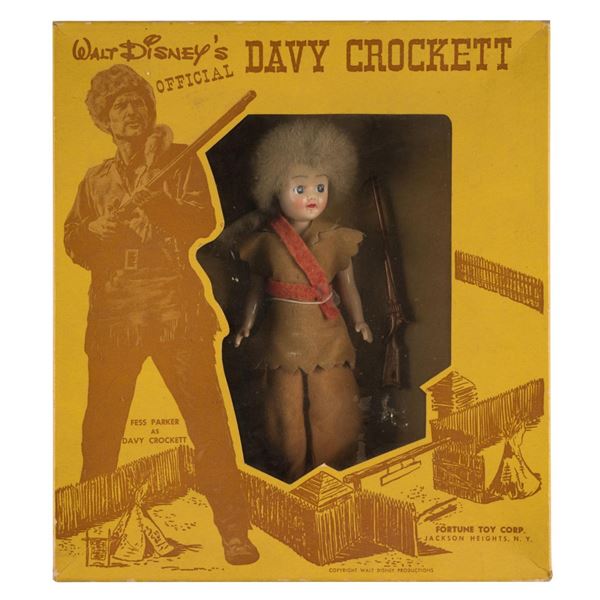 A Walt Disney's Official Davy Crockett by Fortune Toy.
