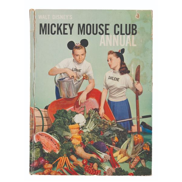 A Multi-Signed 1957 Mickey Mouse Club Annual.