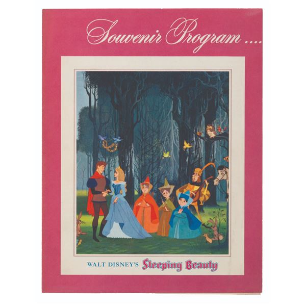 A "Sleeping Beauty" Souvenir Program.
