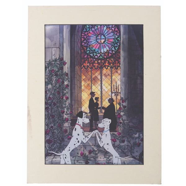 A "One Hundred and One Dalmatians" Dye Transfer.