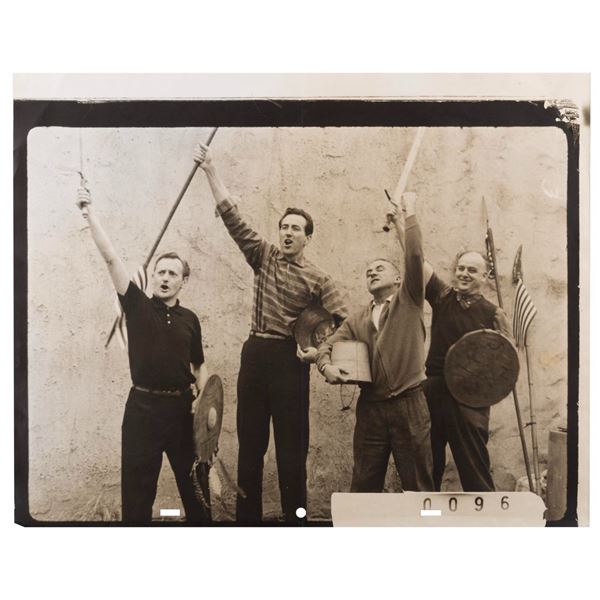 A "Sword in the Stone" Live-Action Reference Photo.