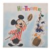 Image 3 : A 1964 Mickey Mouse Hi-There Record Card.
