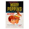 Image 1 : A "Mary Poppins" 1980 Re-release One-Sheet.