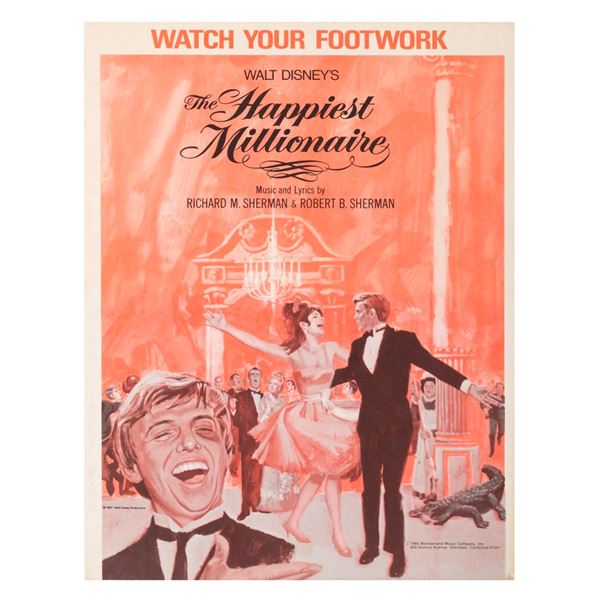 Watch Your Footwork "The Happiest Millionaire" Sheet Music.