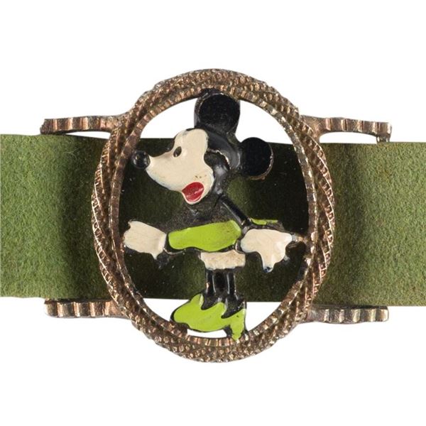 A Child's Minnie Mouse Choker-Style Necklace.