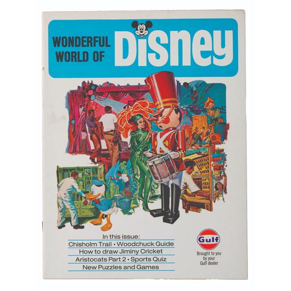 A 1970 Wonderful World of Disney Magazine.
