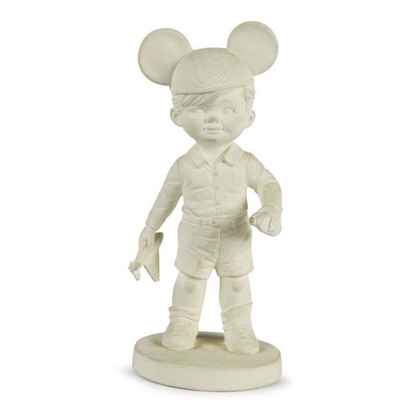 A Mickey Mouse Club Twinton Ceramic Figurine Prototype.