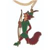 Image 2 : A Robin Hood Pendant Necklace.