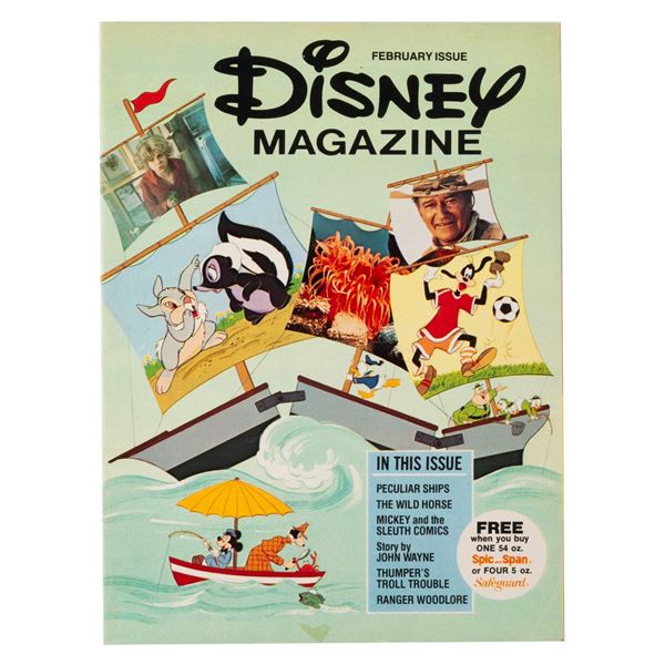 A February 1976 Disney Magazine Issue.